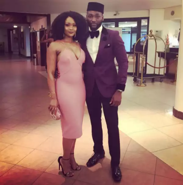Osas Ighodaro & Gbenro Ajibade step out in style for AFRIMA 2016